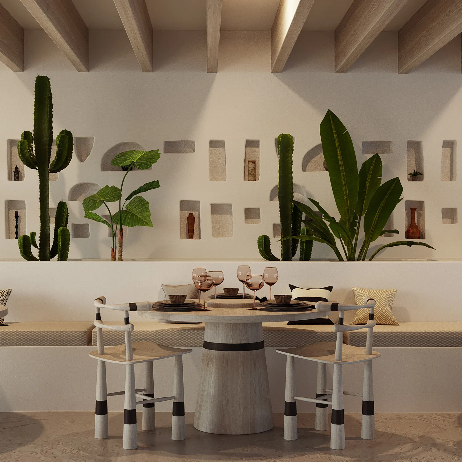 Lancha Restaurant — interior view 2