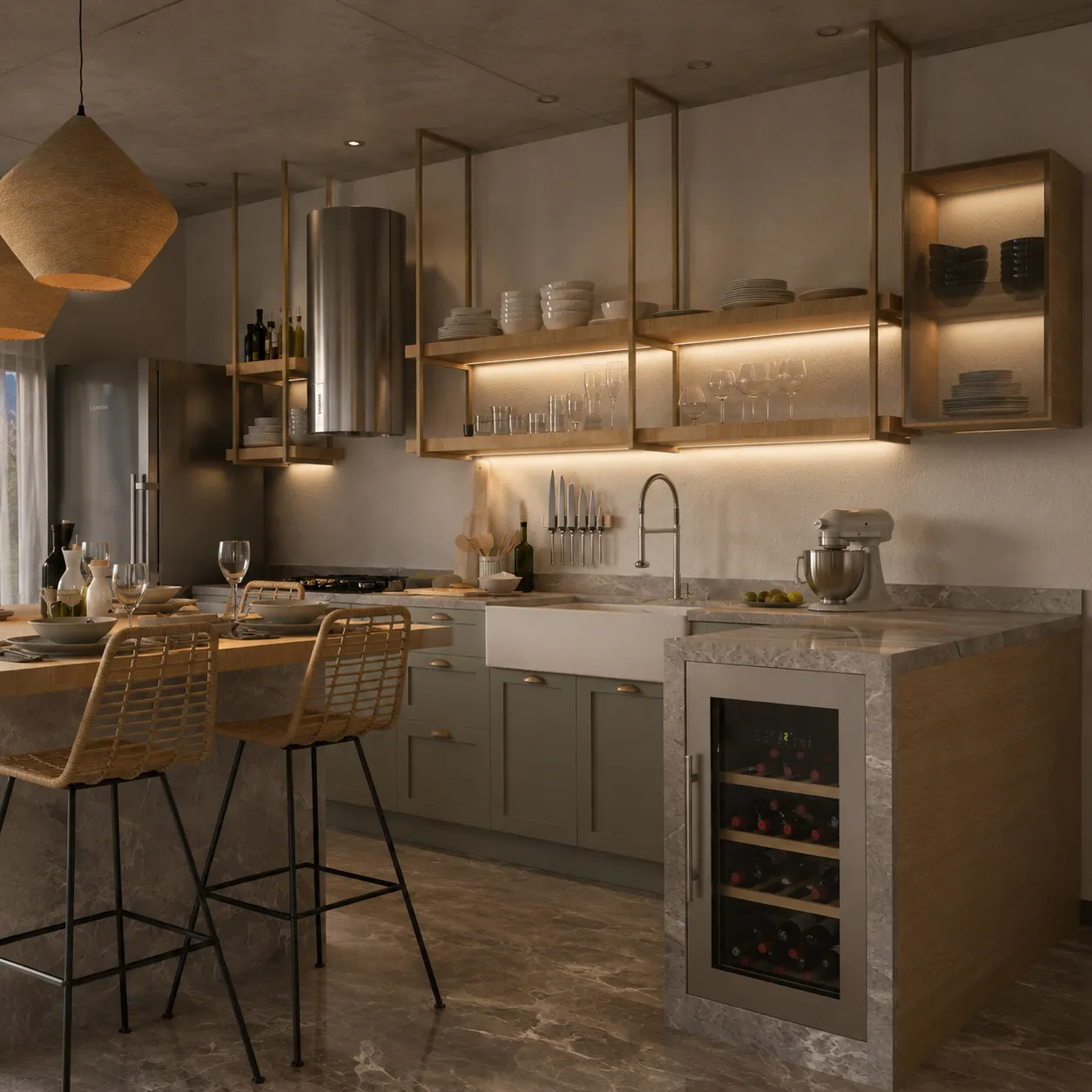 Notos Villa C2 — interior view 2